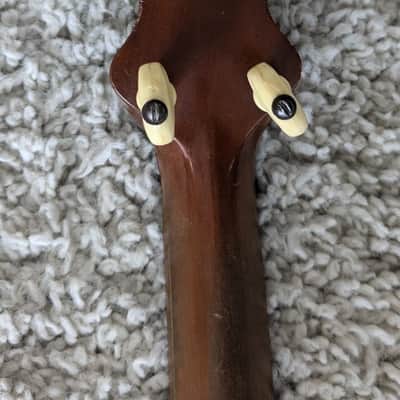 1899 S.S. Stewart Special Thoroughbred 5 string Open Back Banjo with hard case image 4