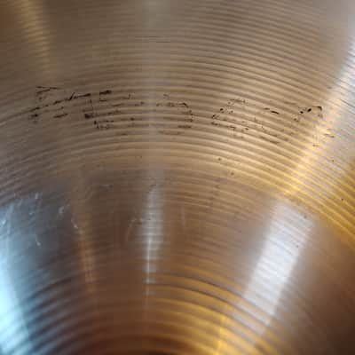Paiste 404 Medium 18 Inch Pre Serial 70s - Black Label image 3