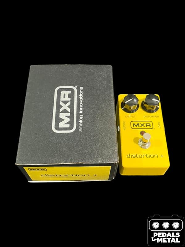 MXR M104 Distortion + 1995 - Present - Yellow - X19977 image 1