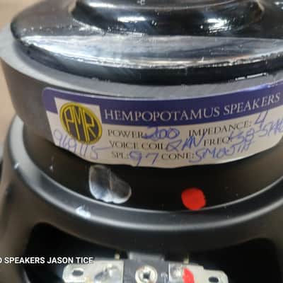 8" SPEAKER 4 OHMS FOUR OHMS HEFTY MAGNETIC ASSEMBLY LARGE VOIICE COIL FENDER HARTKE AMPEG KUSTOM PA BASS MIDBASS REPLACEMENT PMR SPEAKER image 11