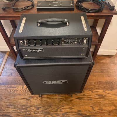 Mesa Boogie Mark V 35 with 2x12 Cabinet 2023 head, cab 2025 - Black image 3