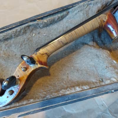 Antique Jacobus Stainer sized 4/4 violin, Austria 1695, Good, Repairs Needed image 8
