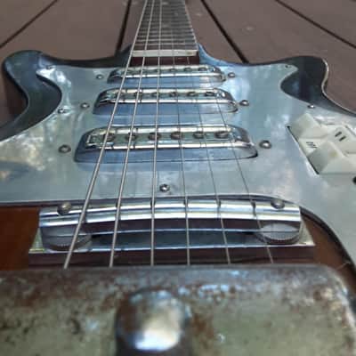 Kingston Hound Dog Taylor MIJ Electric Guitar 1960's image 3