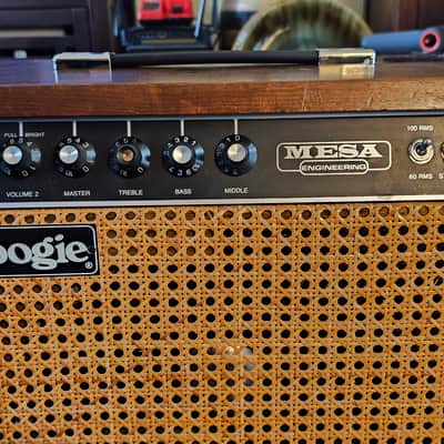 Mesa Boogie Mark 1  1977 60/100-Watt 1x12" Guitar Combo  Hardwood Wicker Grill image 3