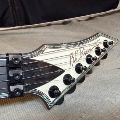 B.C. Rich Warlock Extreme White Electric Guitar image 8