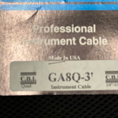 CBI Cables GA8Q-3 & GA3-3 Mid 90’s - Black image 15