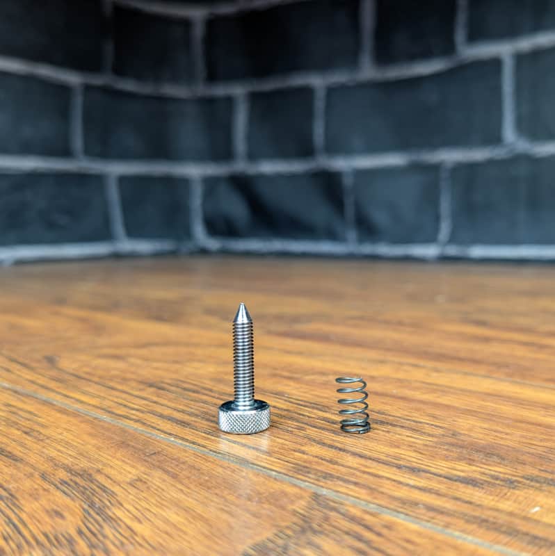 Tama 80’s Titan Hi‑Hat Stand Spur Support Screw w/ Spring – Original Titan‑Series Hardware – Vintage Tama Replacement Part image 1