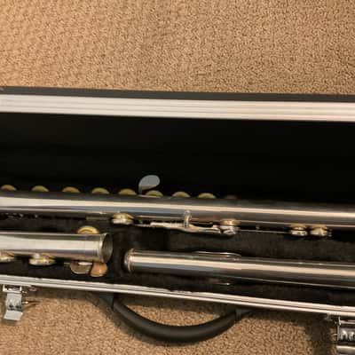 Yamaha Open Hole Flute All New Pads and Case image 7