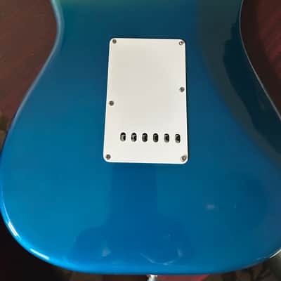 1983 Fender "Dan Smith" Stratocaster with Rosewood Fretboard - Blue Stratoburst image 7