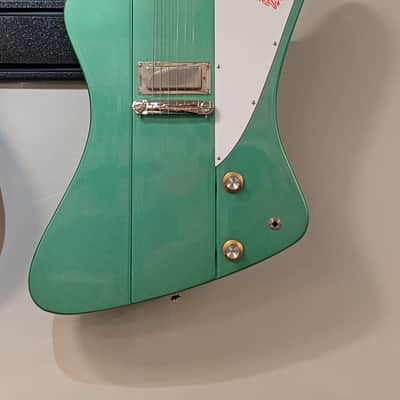 Epiphone 1963 Firebird Electric Guitar - Inverness Green image 3
