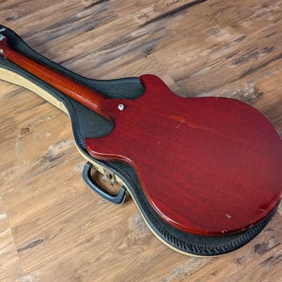 1965 Gibson Melody Maker D Double Pickup Electric Guitar Cherry With Case image 18