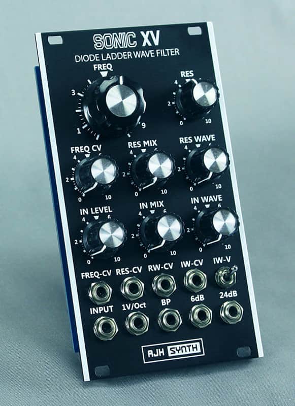AJH SYNTH SONIC XV DIODE LADDER FILTER BLACK : BRAND NEW :  [DETROIT MODULAR] image 1