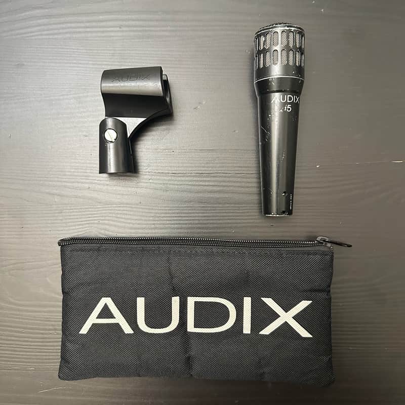 Audix i5 Cardioid Dynamic Instrument Microphone 2010s - Black image 1