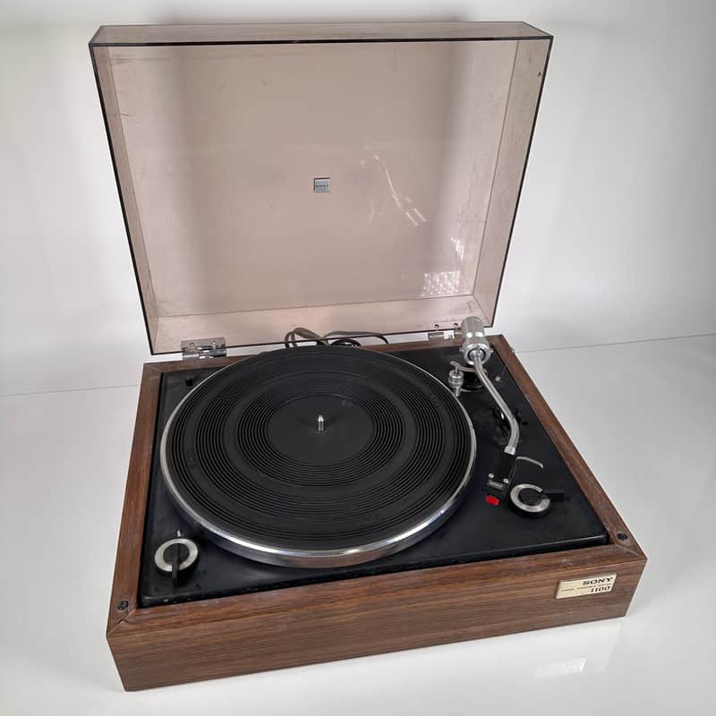 Vintage Sony PS-1100 Stereo Turntable – Semi-Automatic image 1