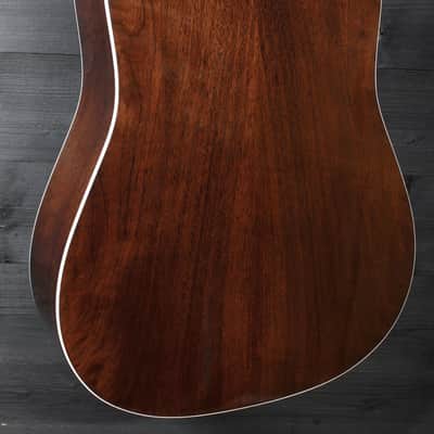 Martin D-13 Retro Walnut Acoustic-Electric Dreadnought Guitar w/ Fishman MX-T Electronics image 13