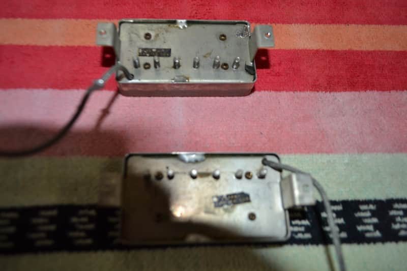 Gibson P.A.F. Pick ups Original 1961 Set! ( Nickle) image 1