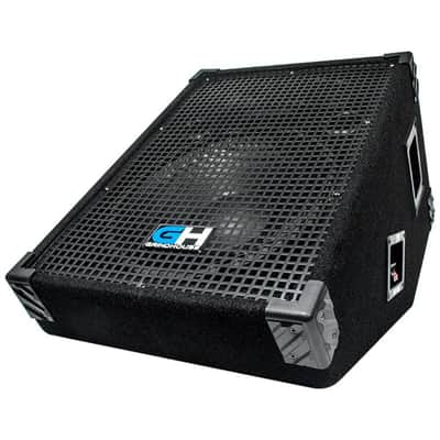 Seismic Audio GH12M - 12 Inch Passive Wedge Monitor - Floor or Stage 350 Watts RMS - PA/DJ Stage, Studio, Live Sound Monitor image 3