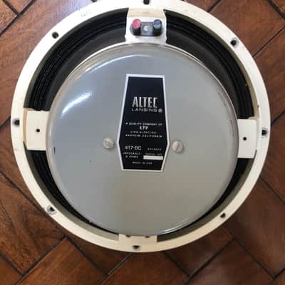 70's Altec-Lansing 417-8C 12" speaker 8 ohms Randy Rhoads image 1