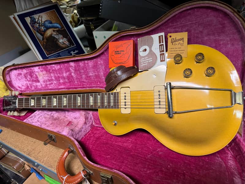 GIBSON LES PAUL 1952 - GOLD # image 1