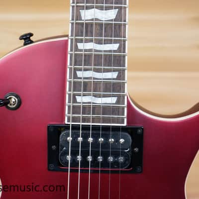 ESP LTD EC-256 - Candy Apple Red Satin image 3