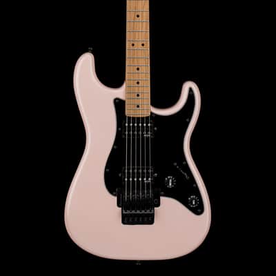 Squier Contemporary Stratocaster HH FR (2022) - Shell Pink Pearl #04391 with Gig Bag image 3