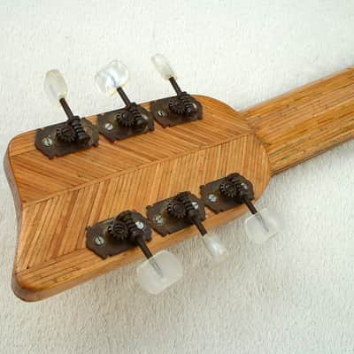 Benkert Match 1974 Natur RARE Germany 74 Vintage / Museum Streichholz Gitarre Partido Cerilla Guitar image 8