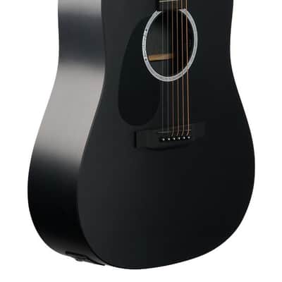 Martin DX Johnny Cash Left Handed Acoustic Electric Guitar with Gig Bag image 9