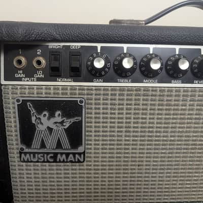 Music Man Musicman 100 RP Tube Guitar Amplifier Amp Head 1978-1984 Black Tolex Phaser image 10