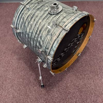 PDP CX Series 22x17 Bass Drum — Light Blue Onyx image 1
