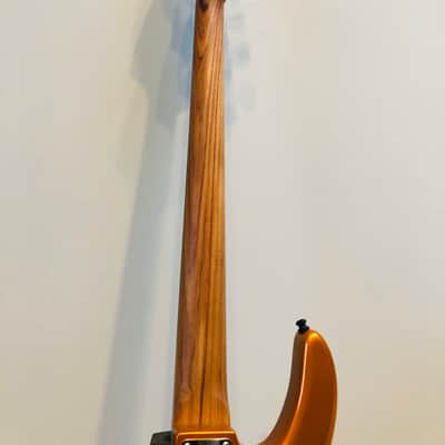 Warmoth Bass Guitar, Aguilar OBP1 preamp. Bartolini pickups image 6