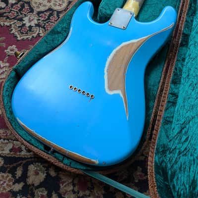 Nash S-63 Hardtail Alder Daphne Blue Heavy Aging w/Case #COL85 image 8