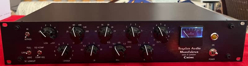 Tegeler Audio Manufaktur Creme Stereo Bus Compressor / Mastering Equalizer image 1