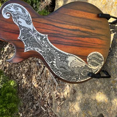 Teye Super Coyote Electric Gypsy Bass with Dragon Protector Plate image 11