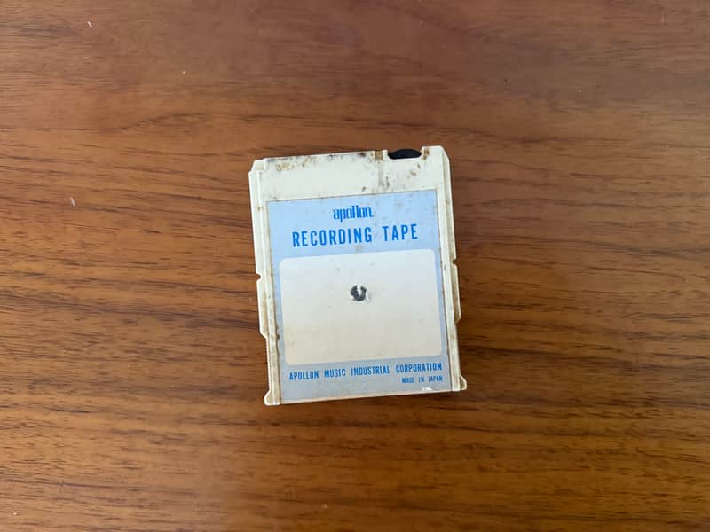 Apollon Hipac Recording Tape Cartridge HD-5000 Univox EC-80A | Reverb