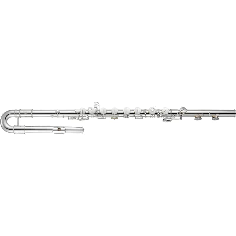 Jupiter JBF1000 Bass Flute in Silver Plate imagen 1