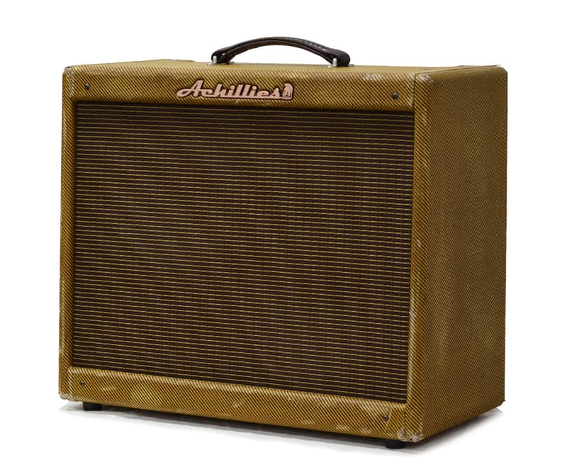Achillies Apollo S30 2x10" Jensen P10R Speaker Combo Relic Aged Lacquered Tweed image 1