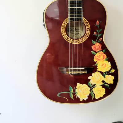 Rare Esteban Spanish Rosas Classical Guitar Character Flowers image 2