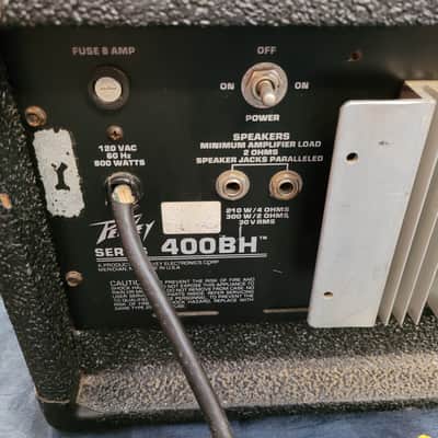 Peavey XR600C 6-Channel Mixer Amp Series 400BH 1994 image 13