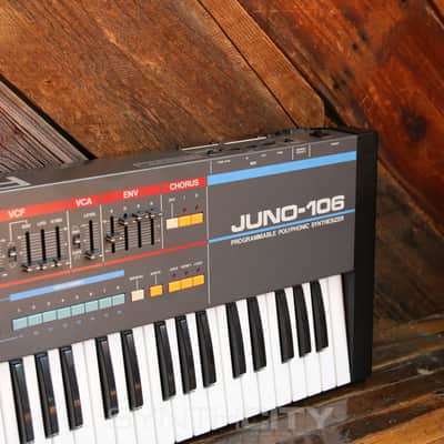 (Serviced) Roland Juno-106 61-Key Programmable Polyphonic Synthesizer image 6