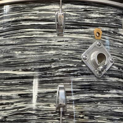 1964 Ludwig 20" Oyster Black Pearl 14x20 Bass Drum image 14
