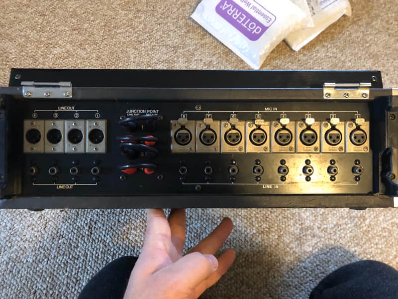 Vintage 1974 Sony MX-20 Mixer Transformer Input/Output 8x4