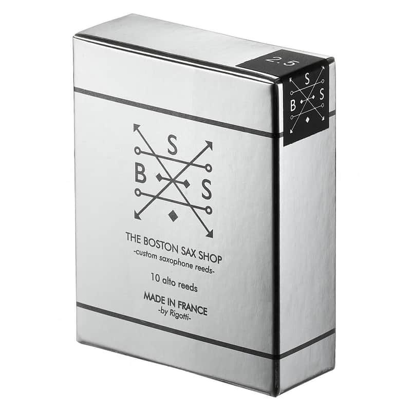 Immagine Caja de 10 cañas Boston Sax Shop "Silver" para Saxo tenor - 1