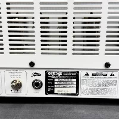 Orange Dual Terror 2-Channel 30-Watt Guitar Amp Head image 10