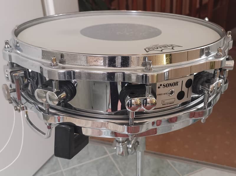 Sonor D-420  14x4" 10-Lug Ferro-Manganese Steel Piccolo image 1
