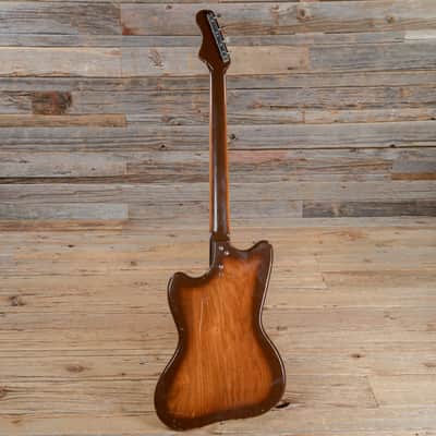 Silvertone Model 1442 Brown Burst 1960's image 5