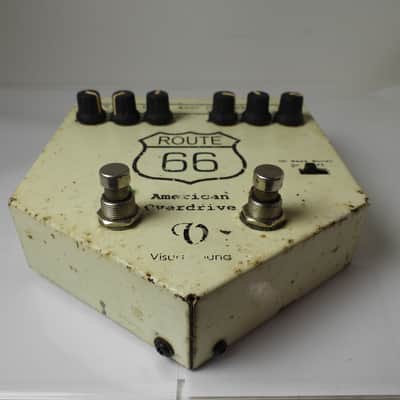Visual Sound Route 66 American Overdrive Compressor Effects Pedal Version 1 V1 image 2