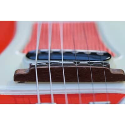 1963 Hagström Kent PB-24-G red image 21