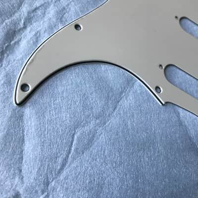 New 3 Ply Mint Green 11 Hole Modern-Style Strat s/s/s Fits Fender Guitar Pickguard image 7