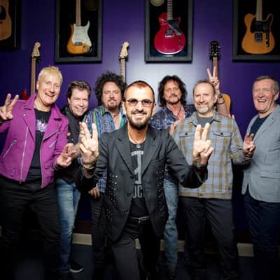 Ringo Starr's Stage Played and Signed 14" Remo Snare Drum Head. Authenticated! image 4