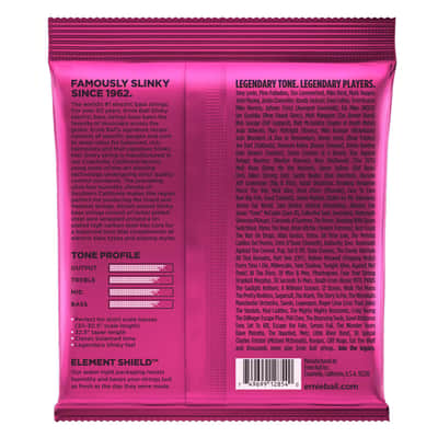 Ernie Ball 2854 Super Slinky Nickel Wound Short Scale Bass Strings image 2
